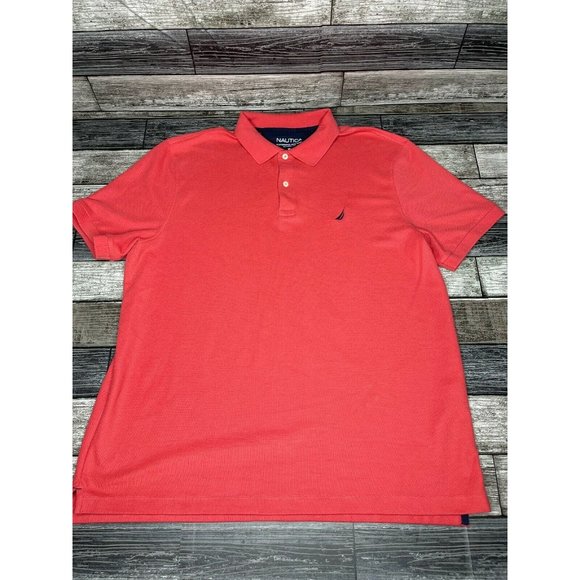 Nautica Mens Performance Deck Shirt Polo - Picture 1 of 5
